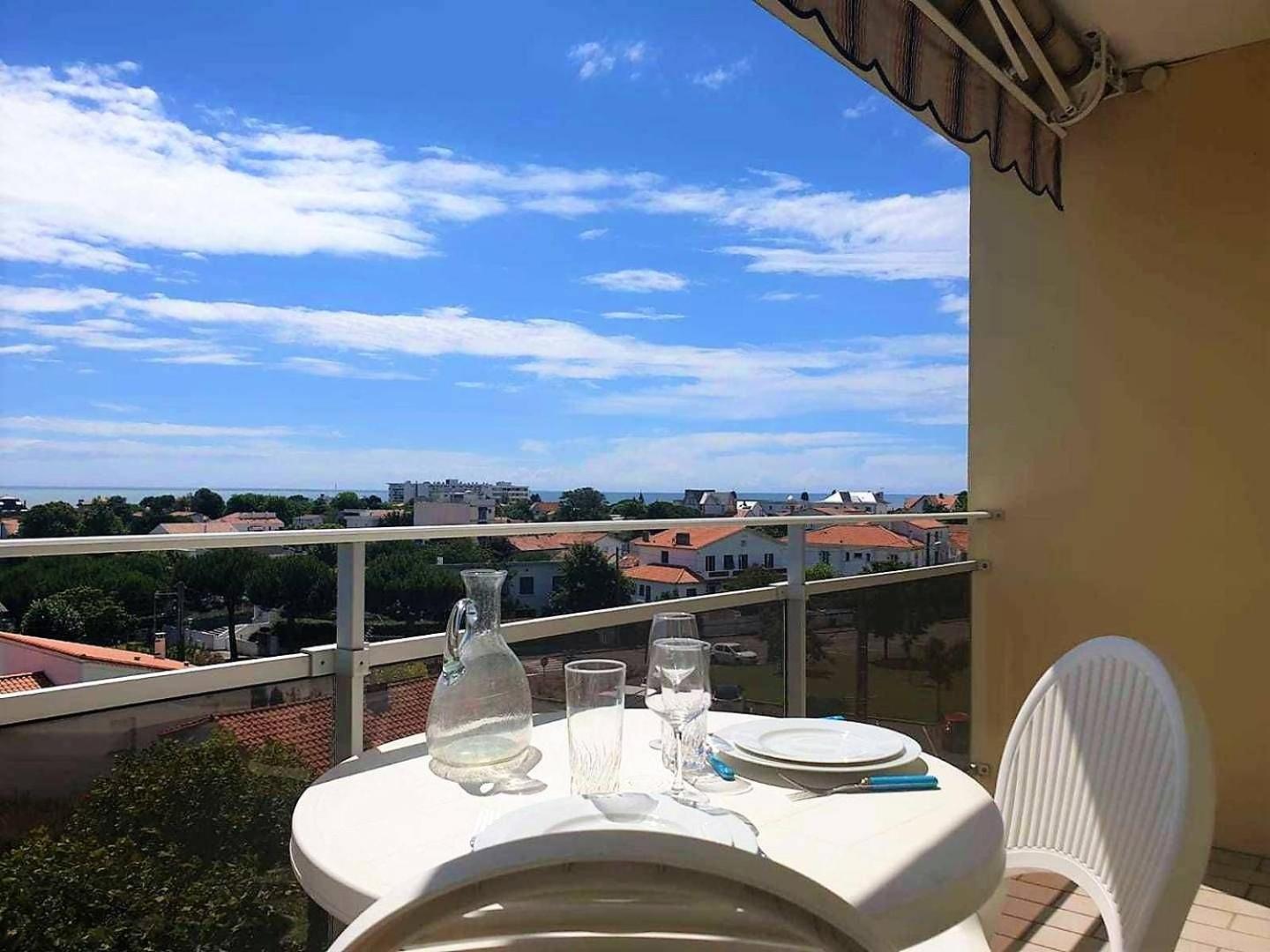 Royan - Appartement Vue Mer - Proximite Plage Et Parking Privatif Екстер'єр фото